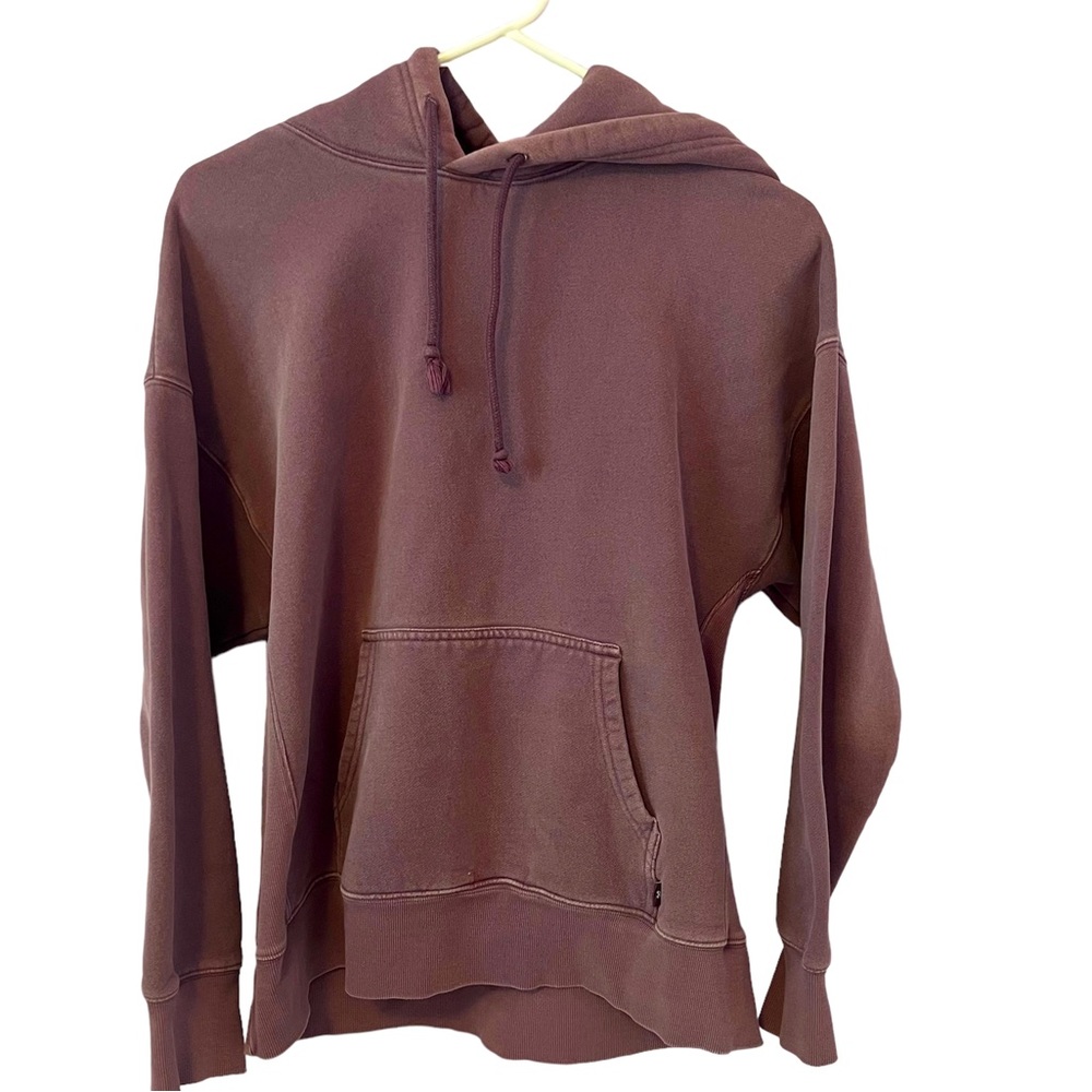 Purple Aritzia Cozy Fleece TNA Hoodie Size 1